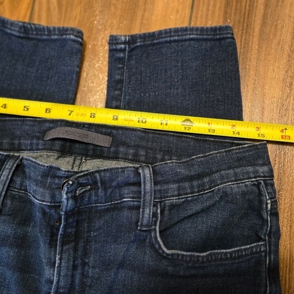 Joe's Jeans The Charlie Flawless High Rise Skinny Ankle Dark Indigo Blue 32 - Picture 4 of 9